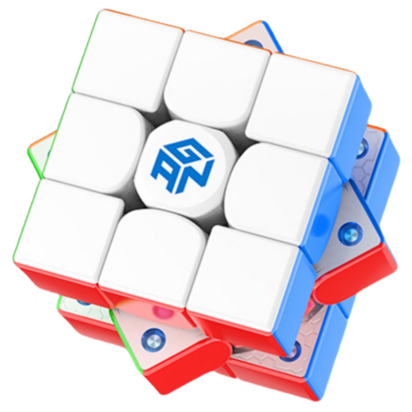 GAN 356 Maglev Flagship 3x3 Cube GAN 356 M Maglev Speed Stickerless Magnetic Puzzle Magic Cubes GAN356 Maglev 3x3 (Frosted Surface Version)