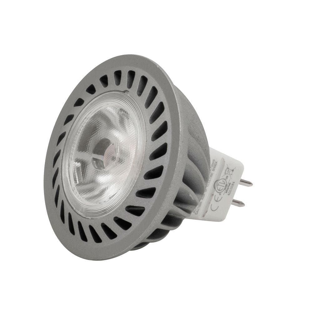 LED MR16 Daylight Replacement Bulb, 6 Watt - 424 Lumens, 5000K, GU5.3 Base, 12 Volt - 4 Pack