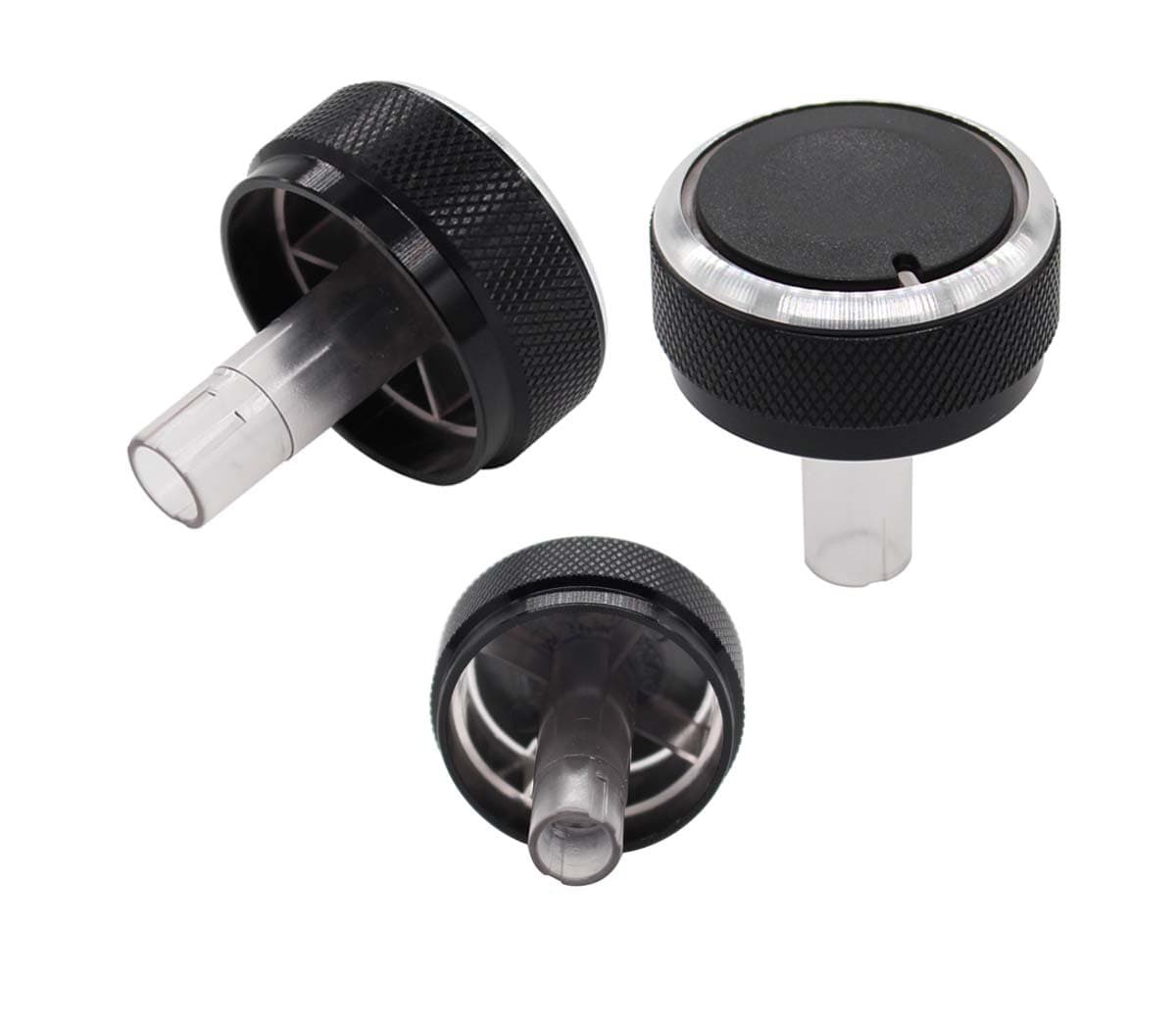 MOTOKU A/C Heat Control Air Conditioning Switch Knob Fit for 99-05 VW Jetta Mk4, Golf Mk4, Passat B5