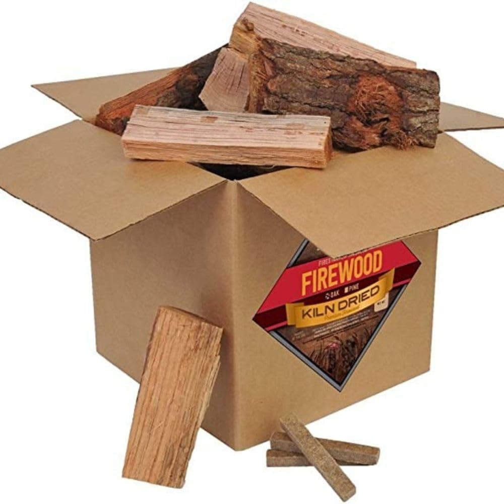 Smoak Firewood - Kiln Dried Premium USDA Certified Firewood (Small Mini Logs (8 inch Pieces) 25-30lbs) fits Ranger Solo Stove