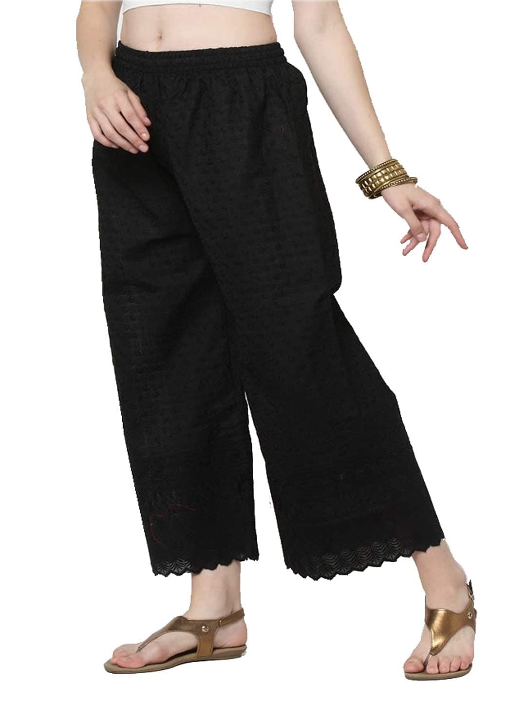 TRIFONWomen's Loose Fit Palazzos