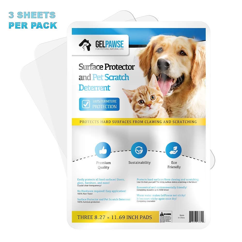 Reusable Sticky Scratch Deterrent and Surface Protector