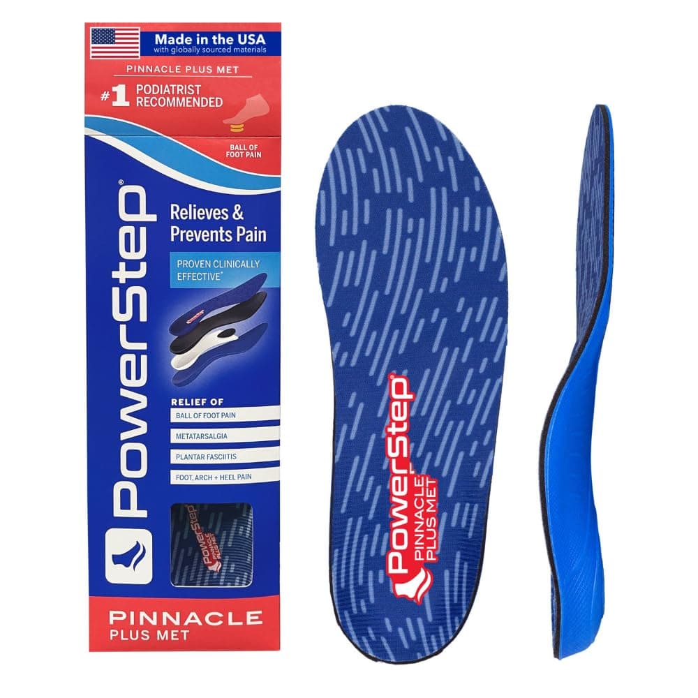 Unisex-Adult Pinnacle Plus Met Insoles
