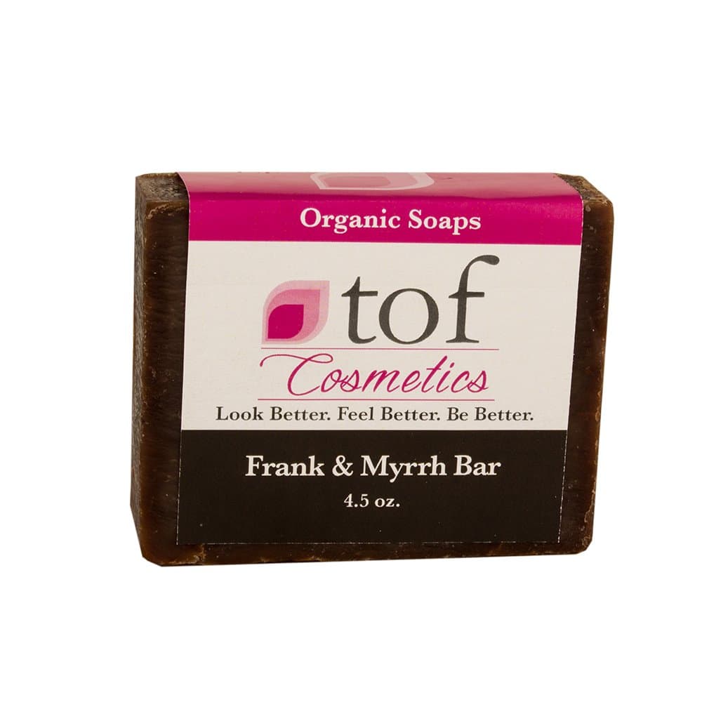 The Organic Face All Natural Organic Bath and Body Soaps (Frank & Myrrh Bar)