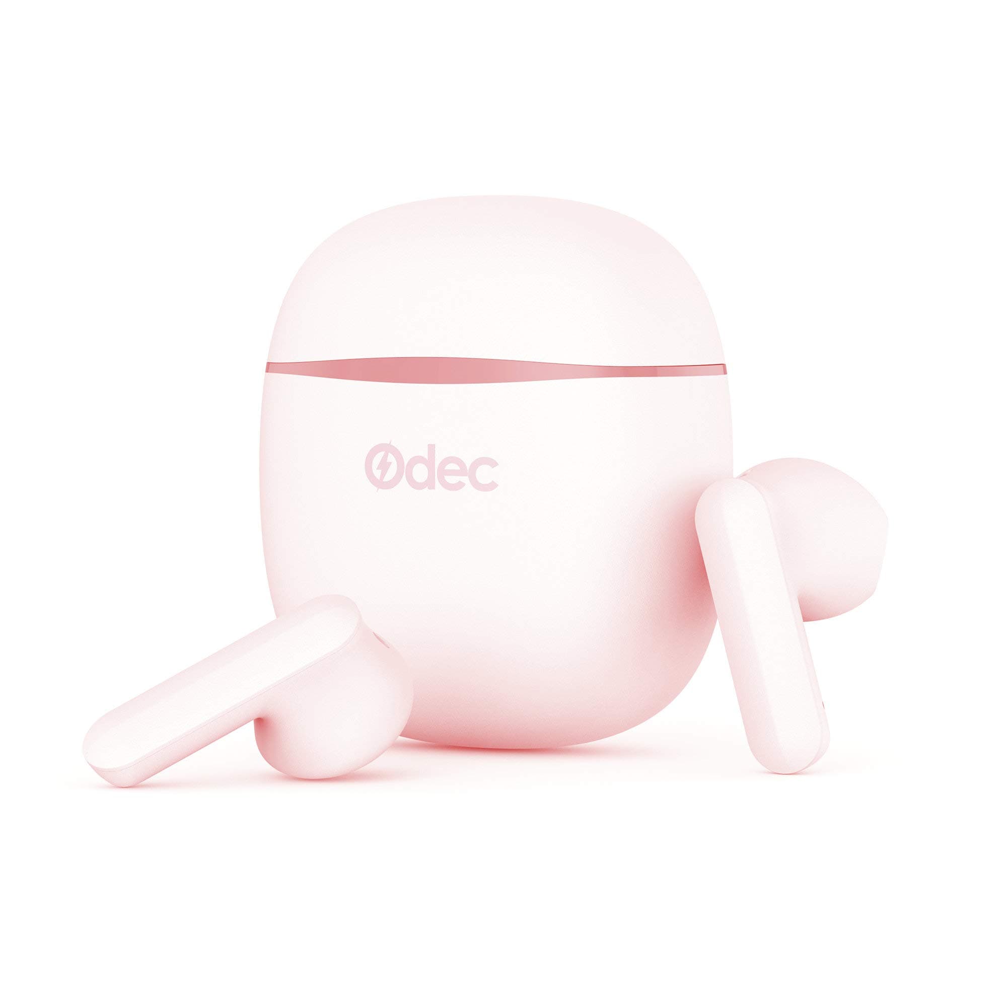 Tranya Bluetooth 5.0 Deep Bass True Wireless Earbuds, T3 Sports Wireless Headphones, 6-8 Hours continuous Play Time, 60 Hours Total playtime, IPX5 Sweat Proof Earphones, Gift Box, Black