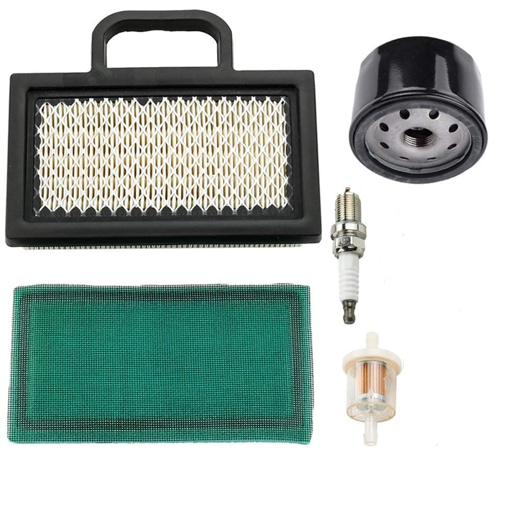 499476S 698754 Air Filter for Briggs Stratton 18-26 HP Intek V-Twins with 492932S 696854 Oil Filter Fit Poulan Craftsman Toro Lawn Mower Tractor Snow Blower