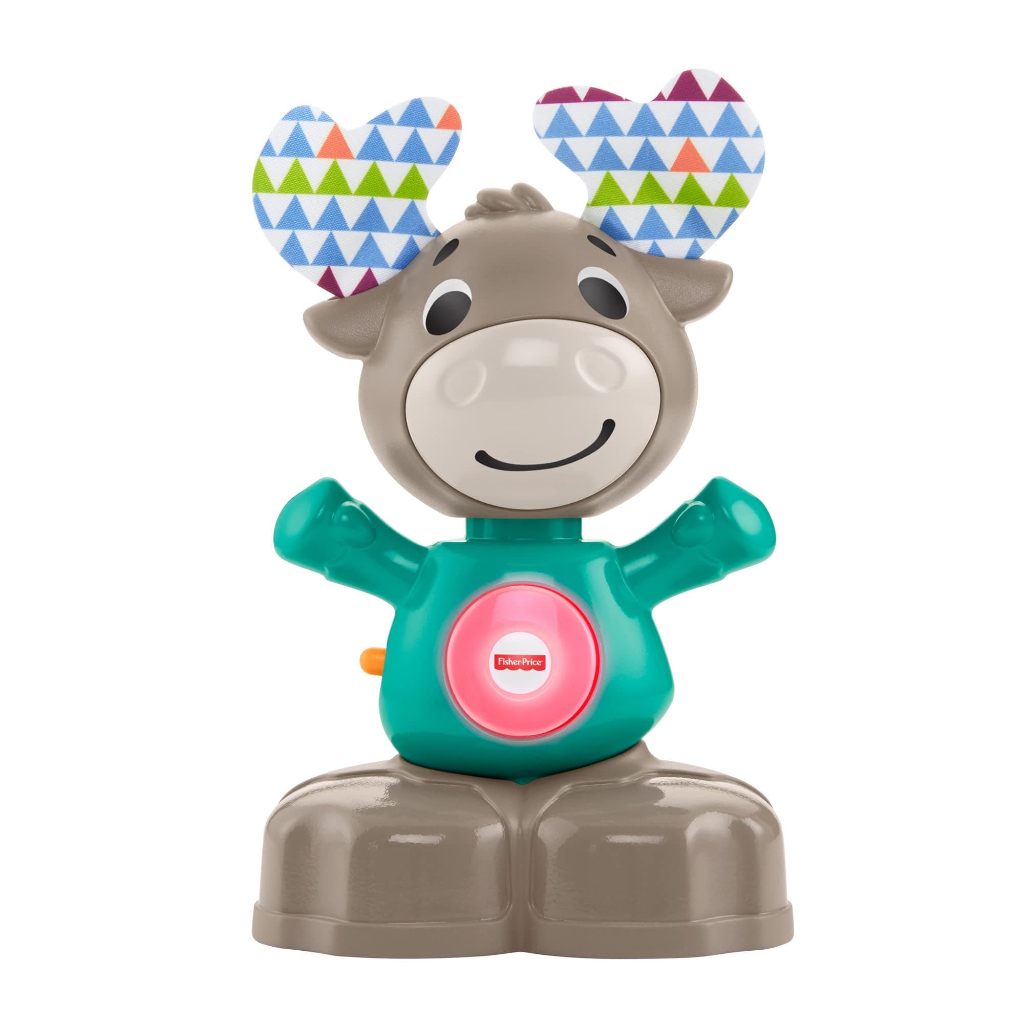 Fisher-Price GHR20 Linkimals Musical Moose, Interactive Baby Toy with Lights and Sounds