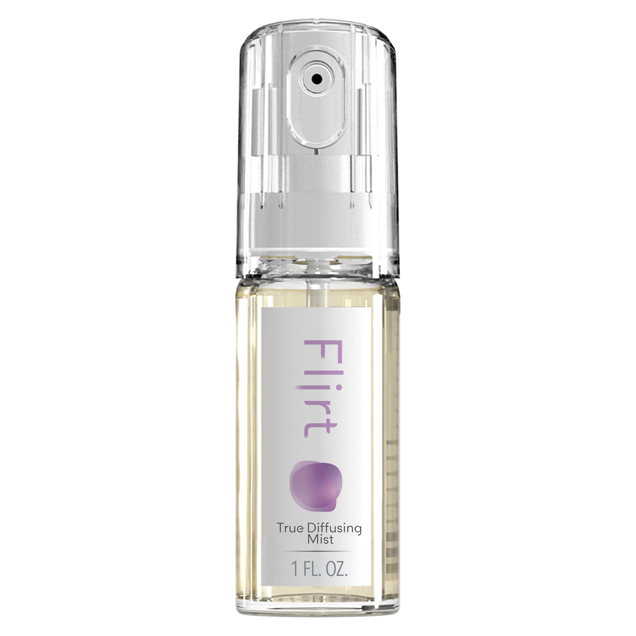 Glade True Diffusing Mist Room Fragrance Spray, Flirt, With Notes of Jasmine, Cashmere, and Saffron Spice, 1 Fl Oz.