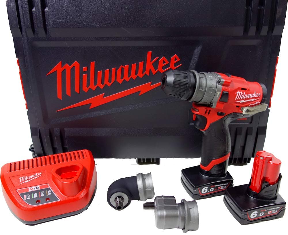MilwaukeeM12 FPDXKIT-602X Fuel 3-in-1 Sub Compact Percussion Drill