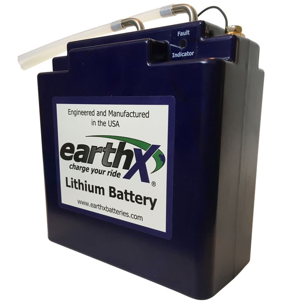 EarthX ETX900-VNT Lithium Iron Phosphate (LiFePo4) Aircraft battery with BMS
