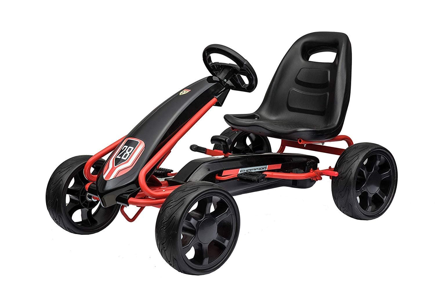 Trackpack Limited RideonToys4u Pedal Go Kart With EVA Wheels Black/Red Ages 3-8 Years