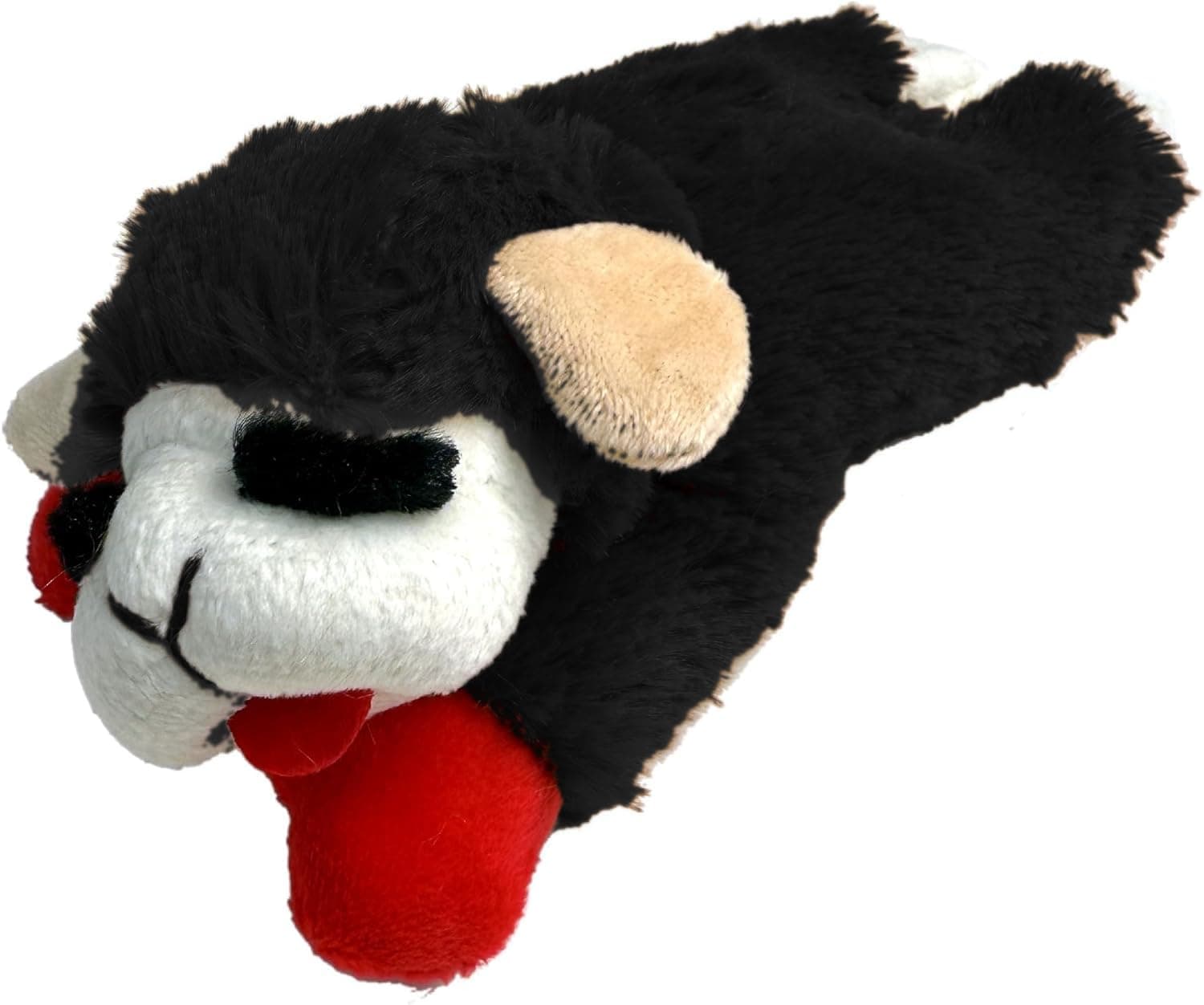 Officially Licensed Black Mini Lamb Chop 6 Inch Plush Squeak Pet Toy