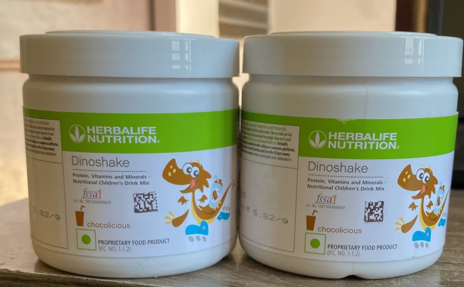 Herbalife Nutrition Dinoshake Chocolius Flavour (200g Each) - Pack of 2