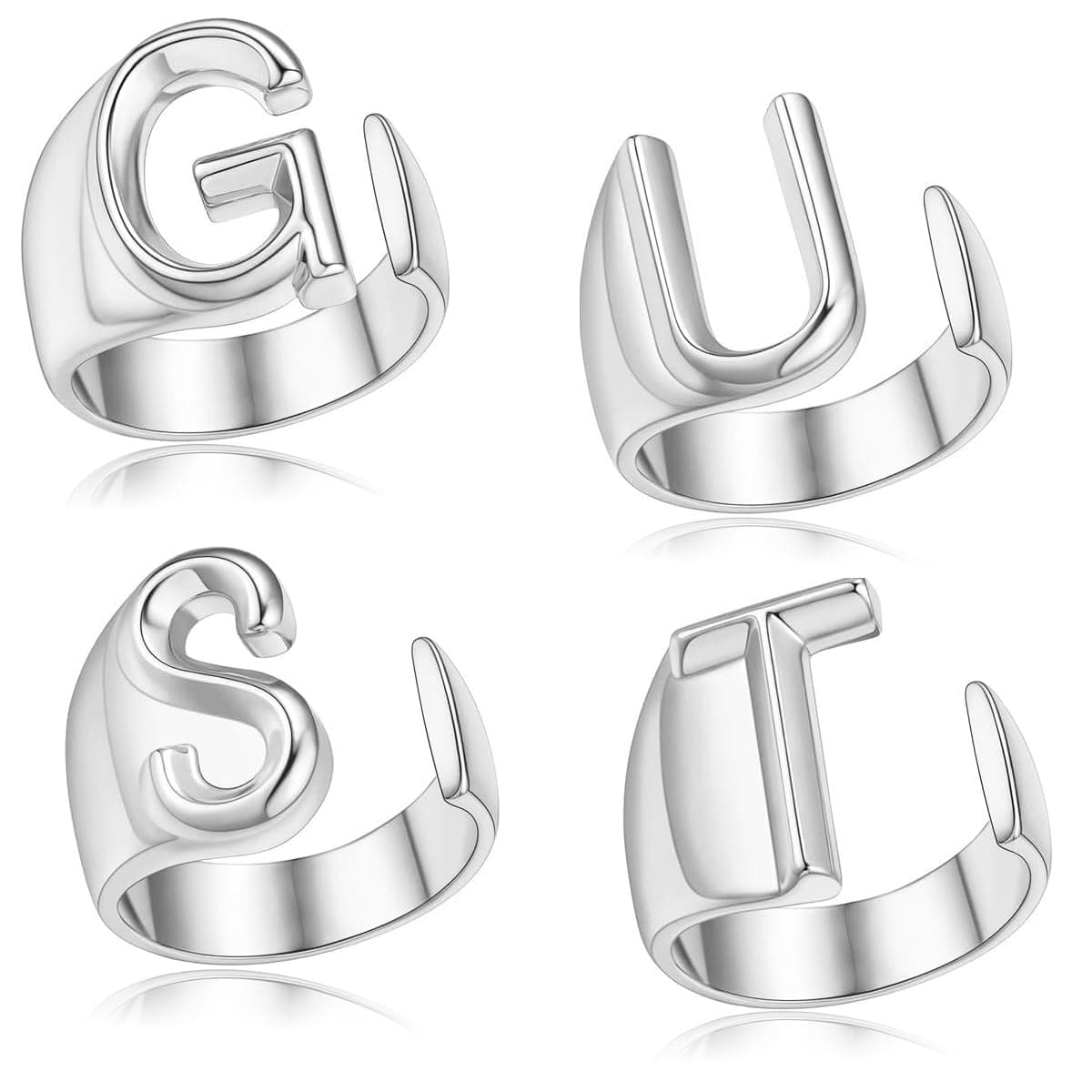 G U T S Rings for Set, Inspired Album Jewelry for Women, Outfit Merchandise Singer Fans Gifts