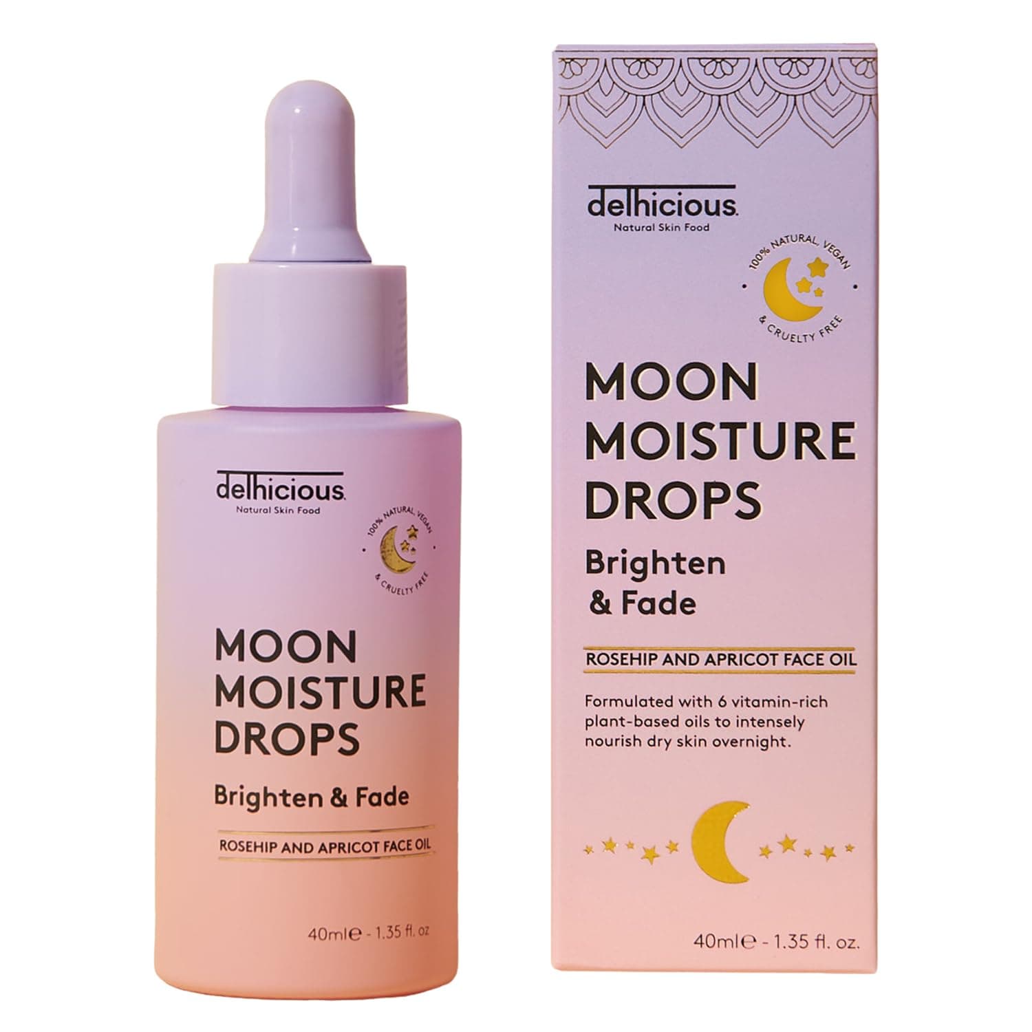 Delhicious Overnight Face Oil Drops - 40ml
