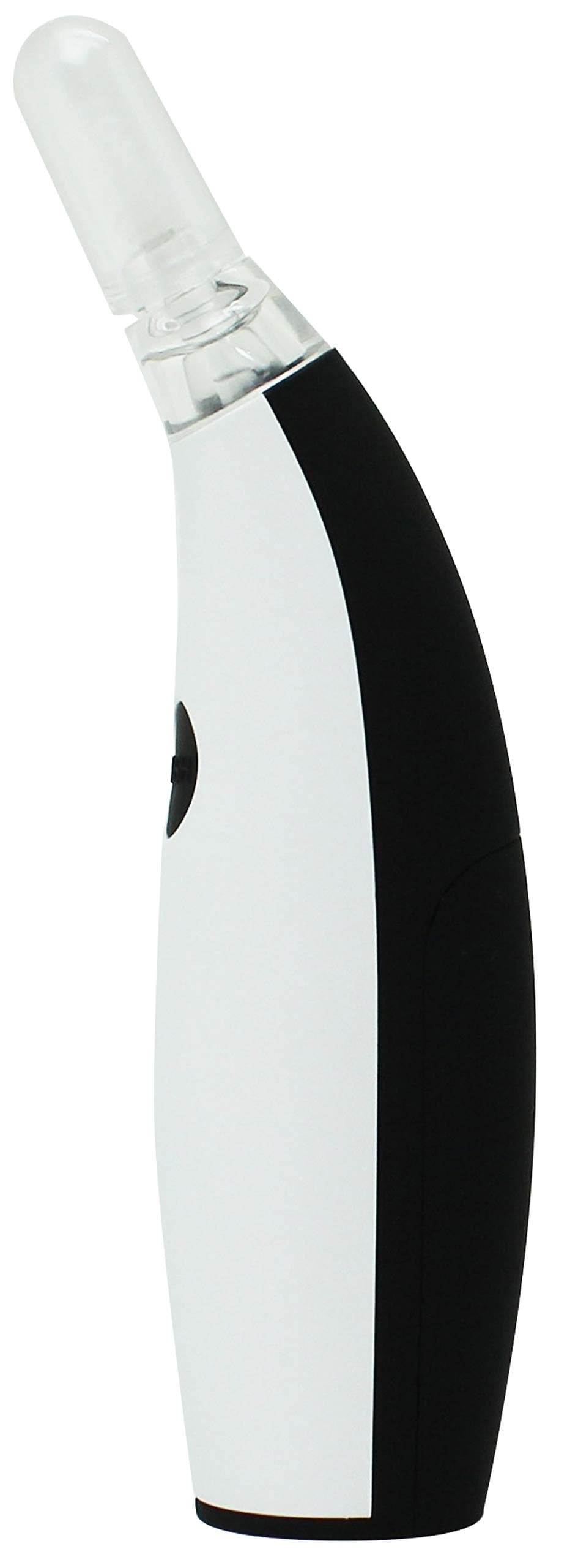 Electric Ear Wax Cleaner – with 3 Spiral Silicone Replaceable Heads – Convenient Gadget for Safe and Easy Removal of Ear Blockage – Comfortable and Painless Method (Black)