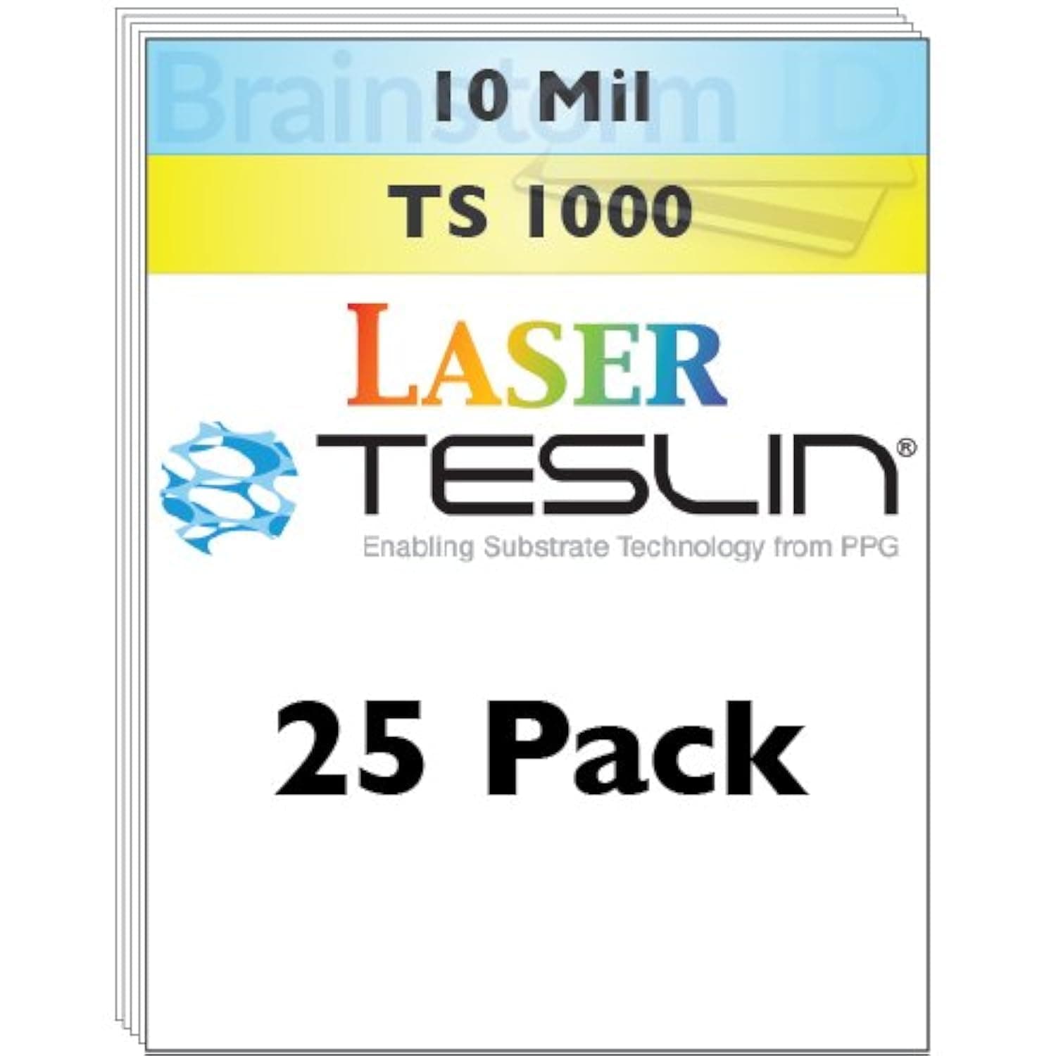 Brainstorm ID - Laser Teslin® Paper - 25 Sheets