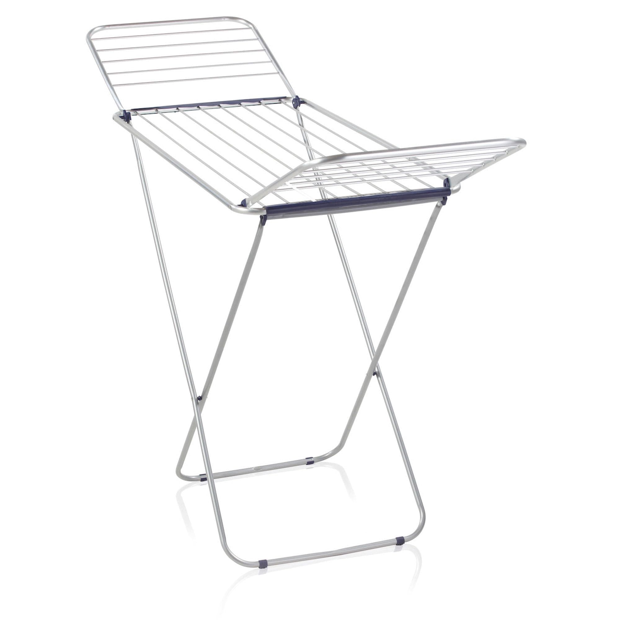 Classic Siena 180 Easy Airer Clothes Rack, Extra-Thick Rails, Lightweight Clothes Rack, Clothes Airers Indoor Strong and Sturdy, Aluminium, Grey, 18 m