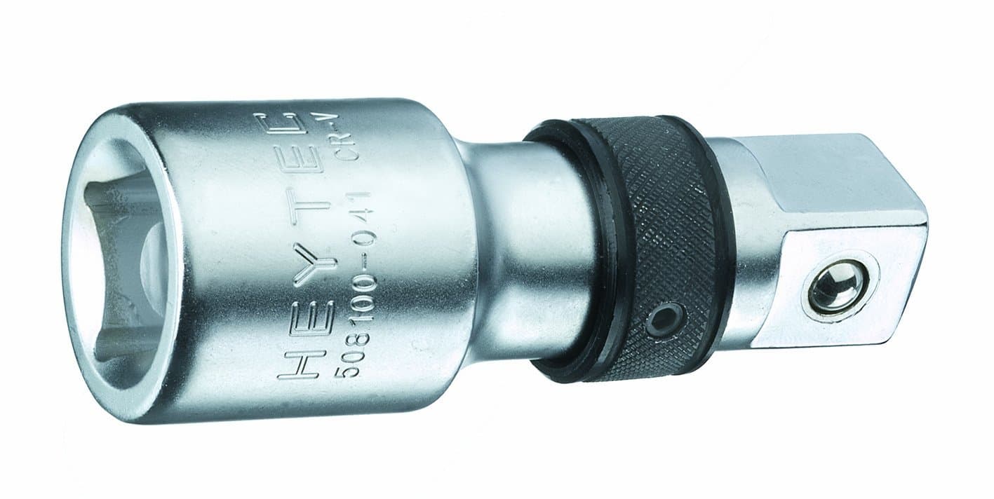 Heytec 50810004180 Extension Bar with Quick Release, Silver/Black, 100 mm