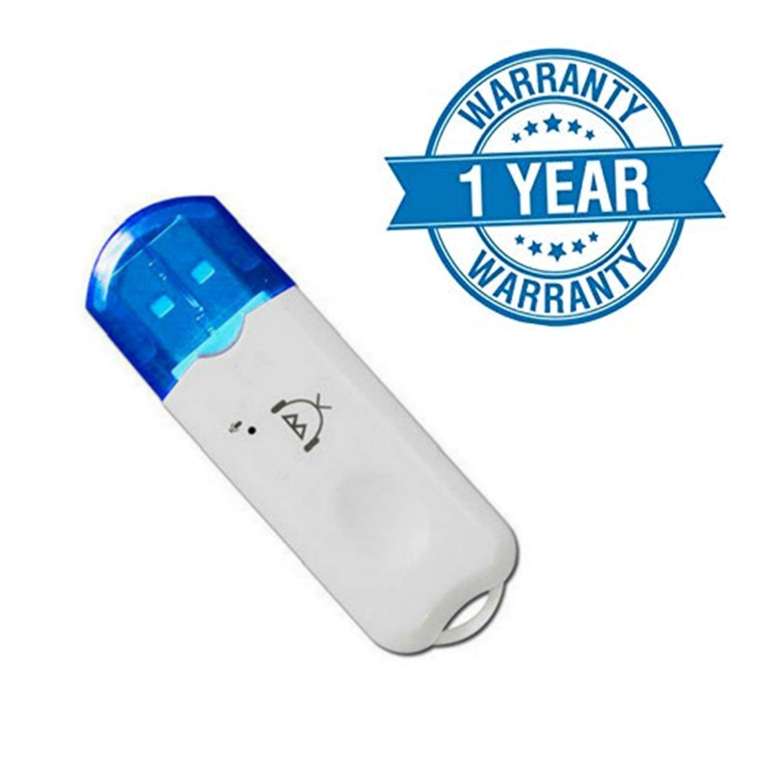 Enraciner USB Wireless Bluetooth Dongle Streaming Car Music Receiver Adapter for All Android/iOS Device