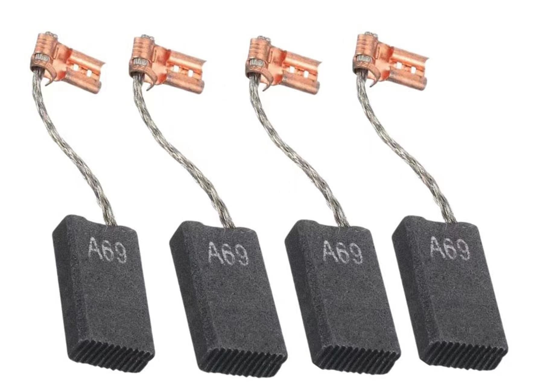 Carbon Brushes For Boschs GBH5400 GBH5-38 X GSH38 GBH5-40D A69 (4Pack)