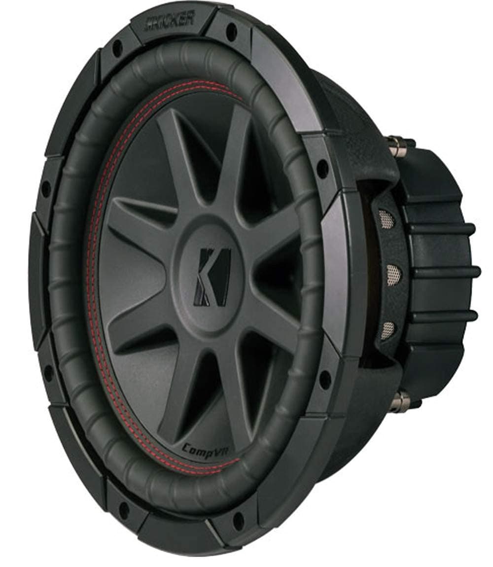 KICKER 43CVR102 10 Inch Comp-VR Woofer Black