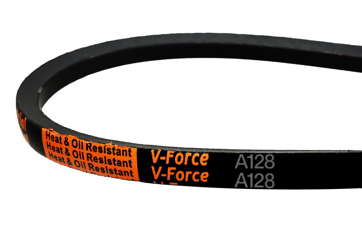MVP Industrial A128 V-Force V-Belt, 1/2" Top Width X 130" Outside Circumference