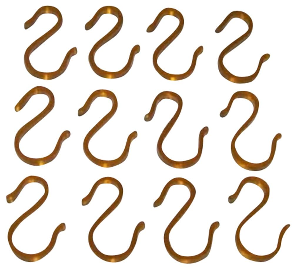 12 AMBER Indiana PUNCH BOWL CUP S HOOKS HANGERS