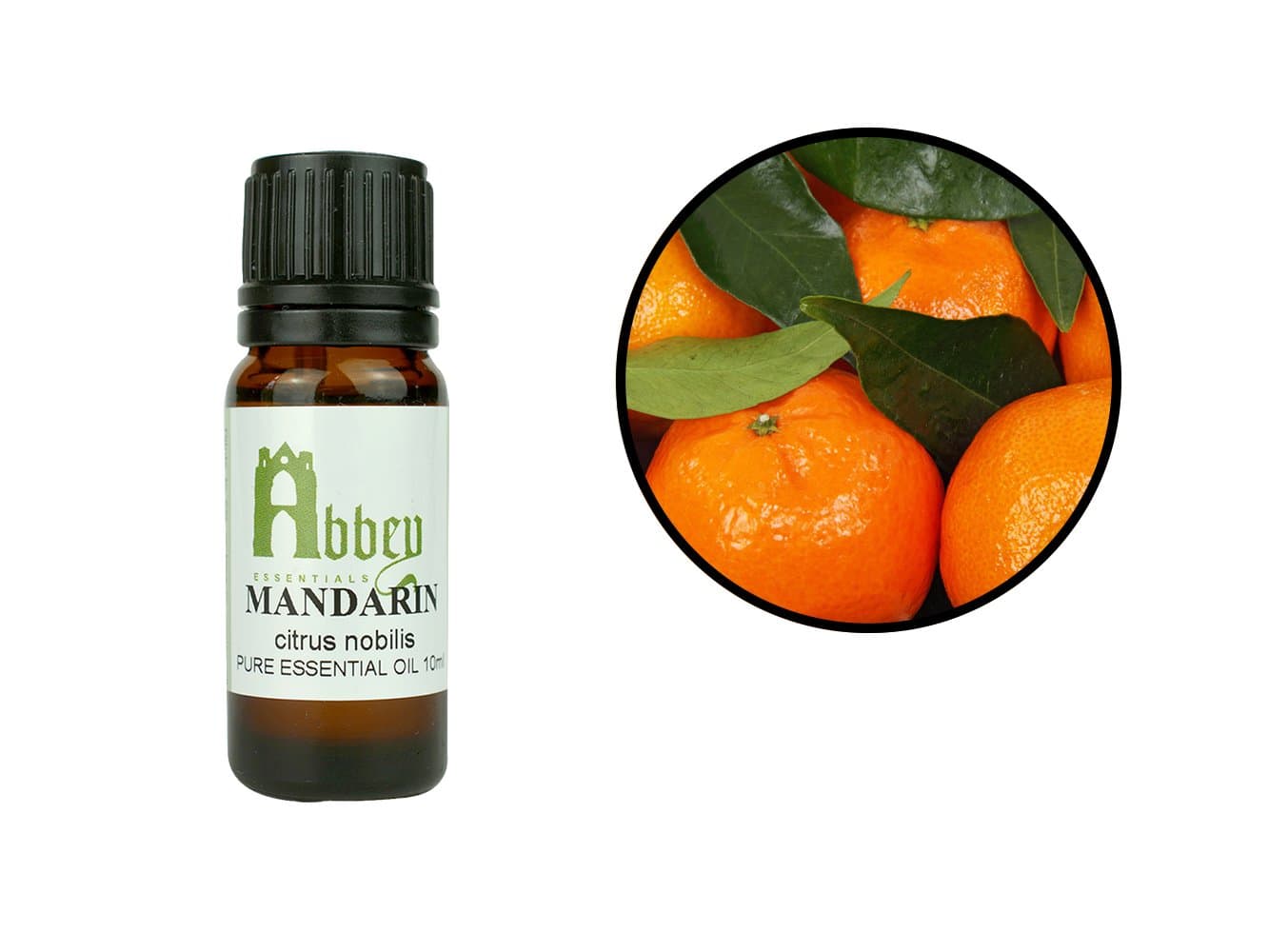 Abbey Essentials Mandarin Essential Oil with Sweet Orange & Lemon Smell and Sedative Calming Effect 50 ml