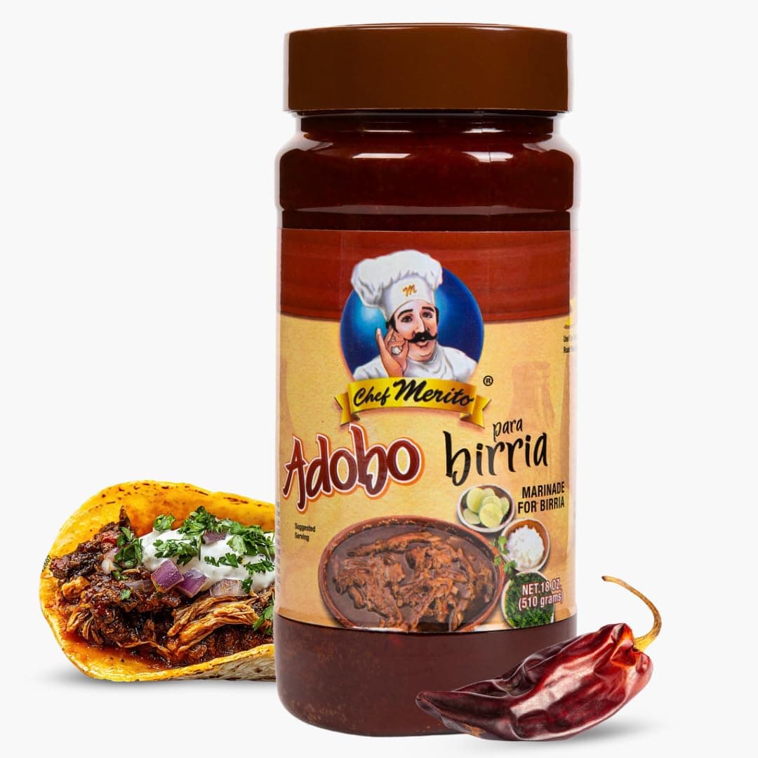 Chef Merito Adobo Birria, 18.0 Ounce