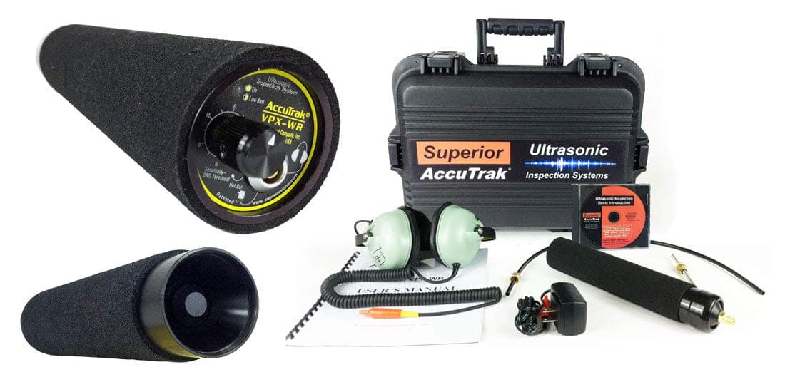 Superior AccuTrak VPX-WR Ultrasonic Leak Detector with Dynamic Noise Discrimination
