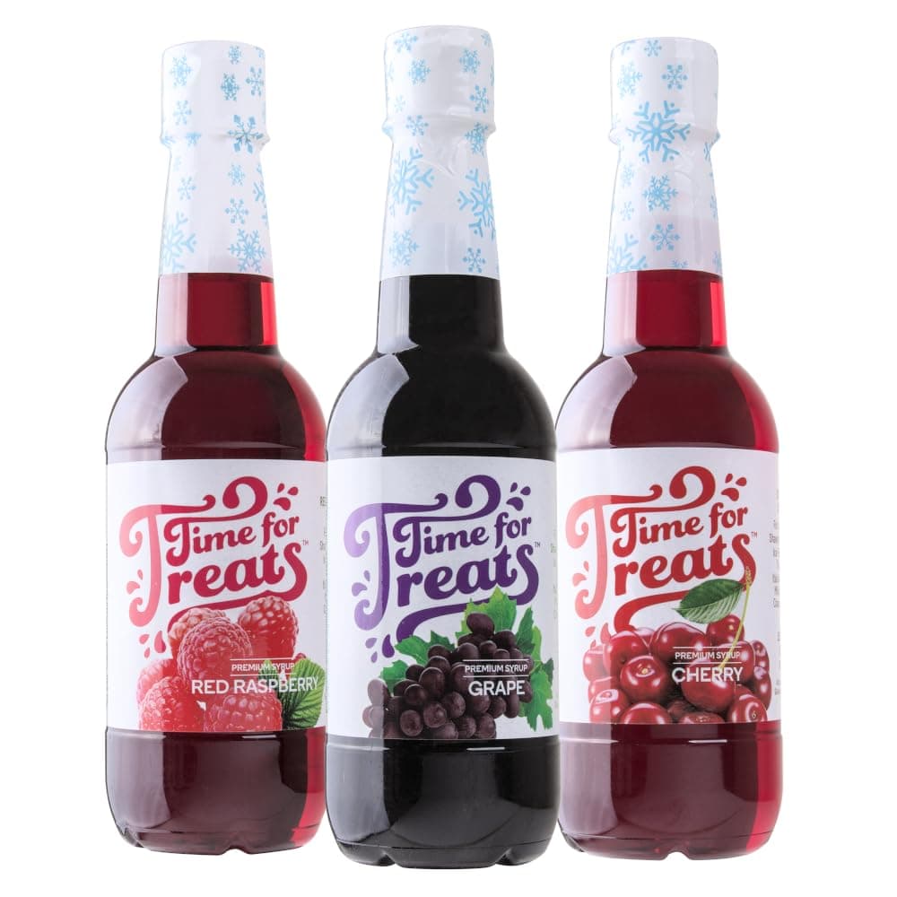 Victorio Kitchen Products VKP1108 3-Pack Shaved Ice And Snow Cone Syrups - Fruity Fun