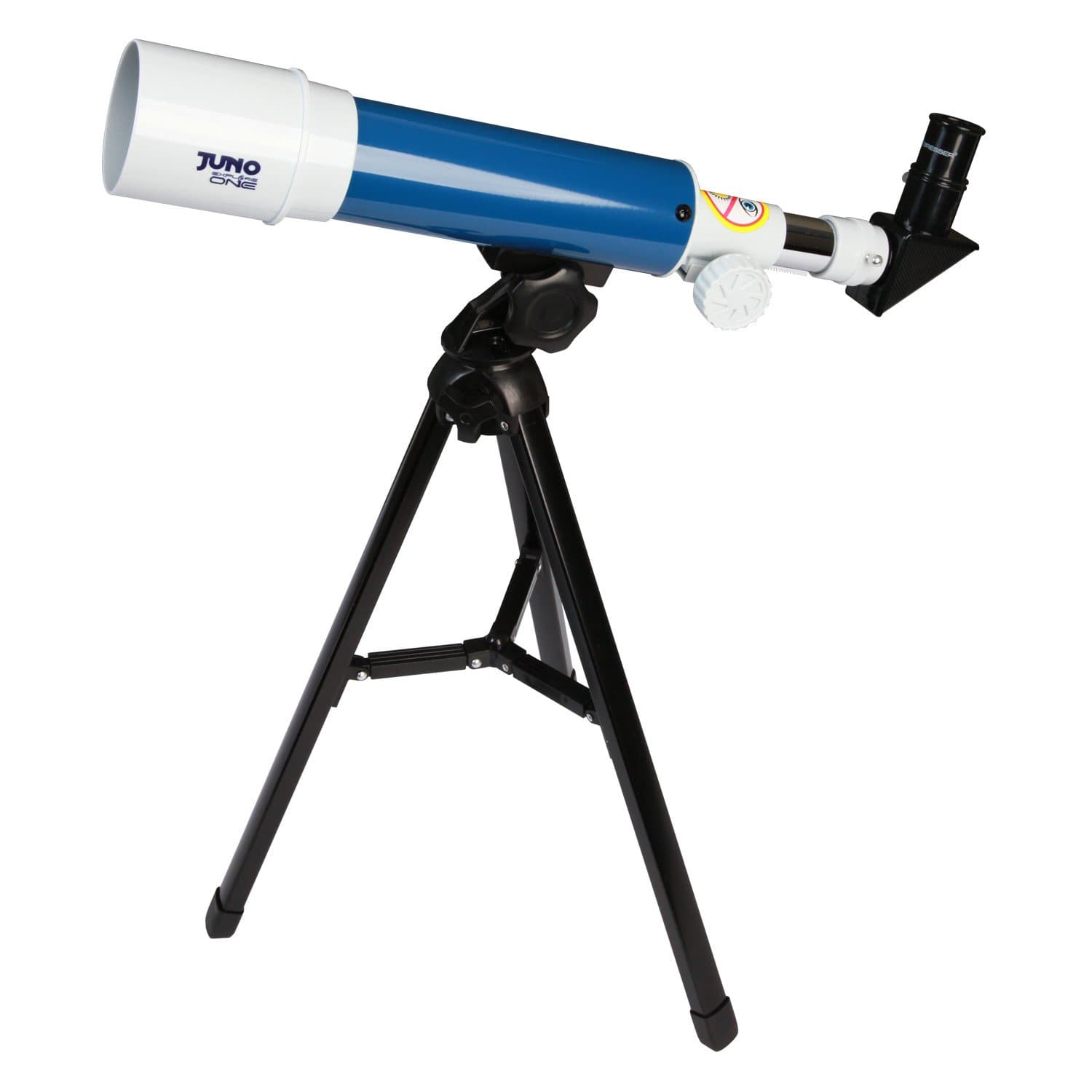 Explore One 50mm Beginner Telescope for Kids with Alt Azimuth Mount Tripod and Included Star Map and Astronomy Software