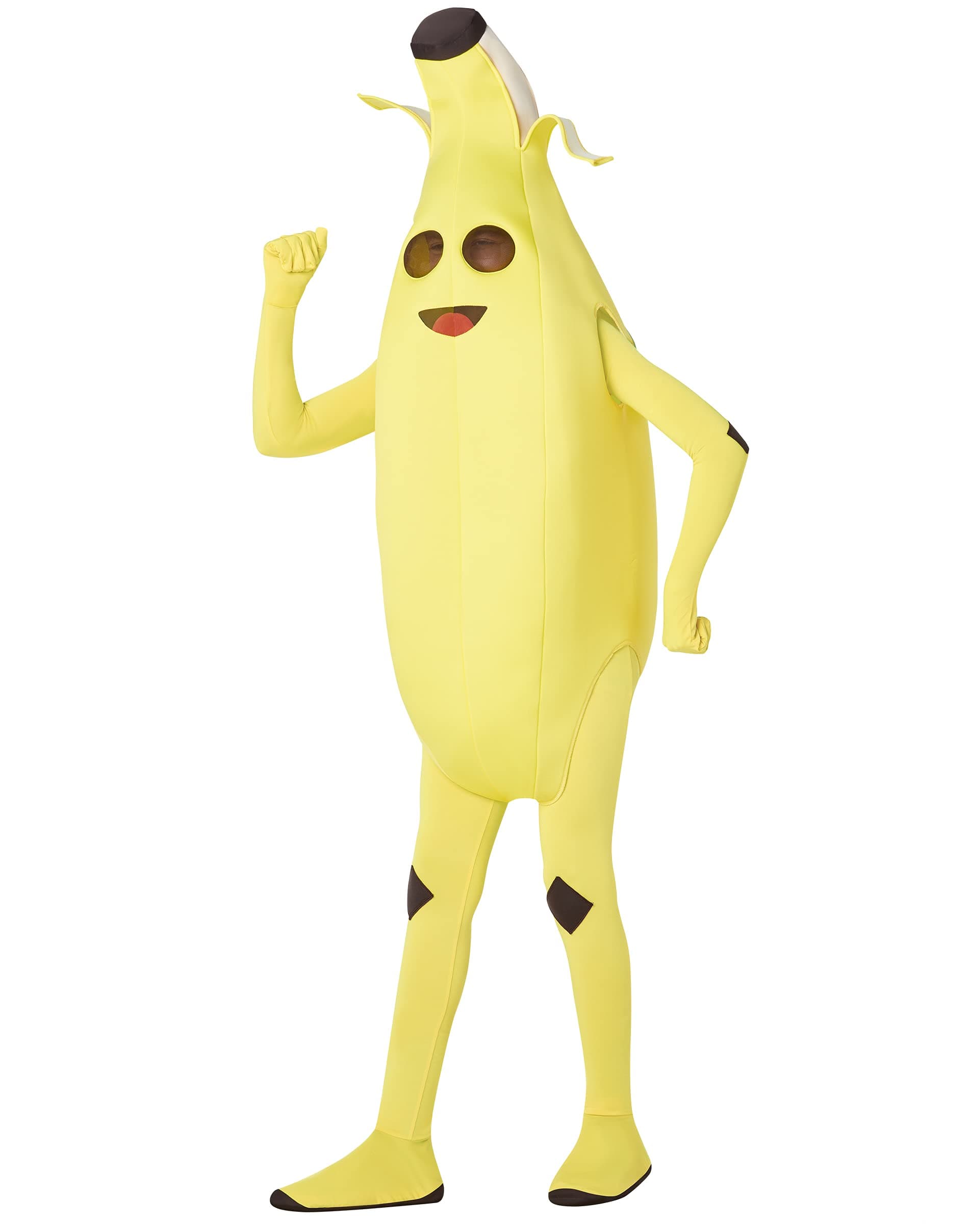 Spirit Halloween Fortnite Kids Peely Costume | Officially Licensed Video Game Cosplay | Group Banana Costume