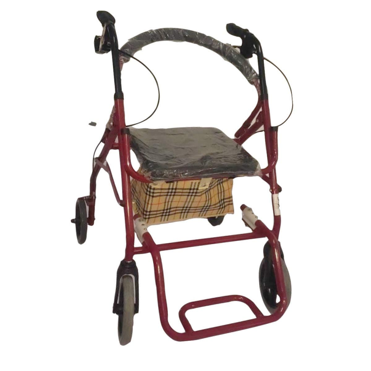 Fastwell Premium Foldable Imported Rollator Walker With Footrest And Brake