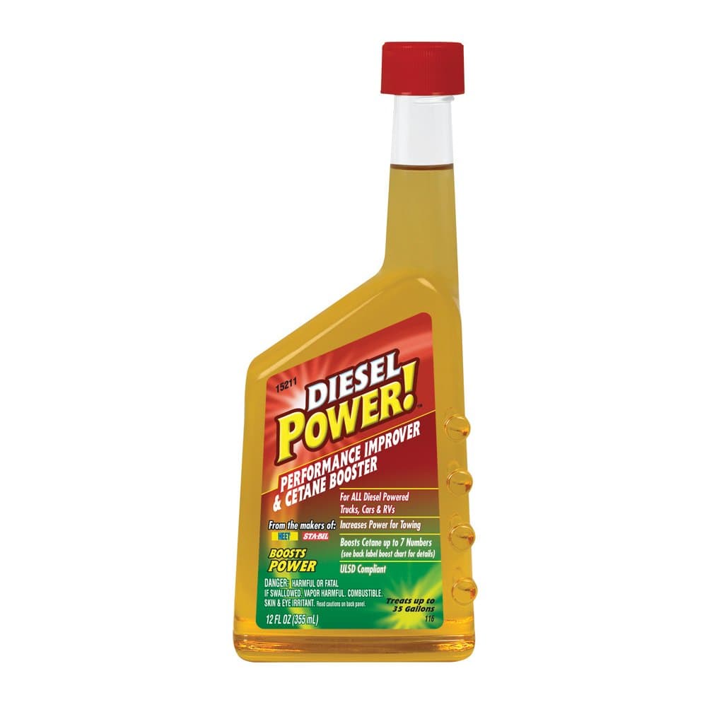 Diesel Power! 15211 Performance Improver and Cetane Booster - 12 Fl oz.