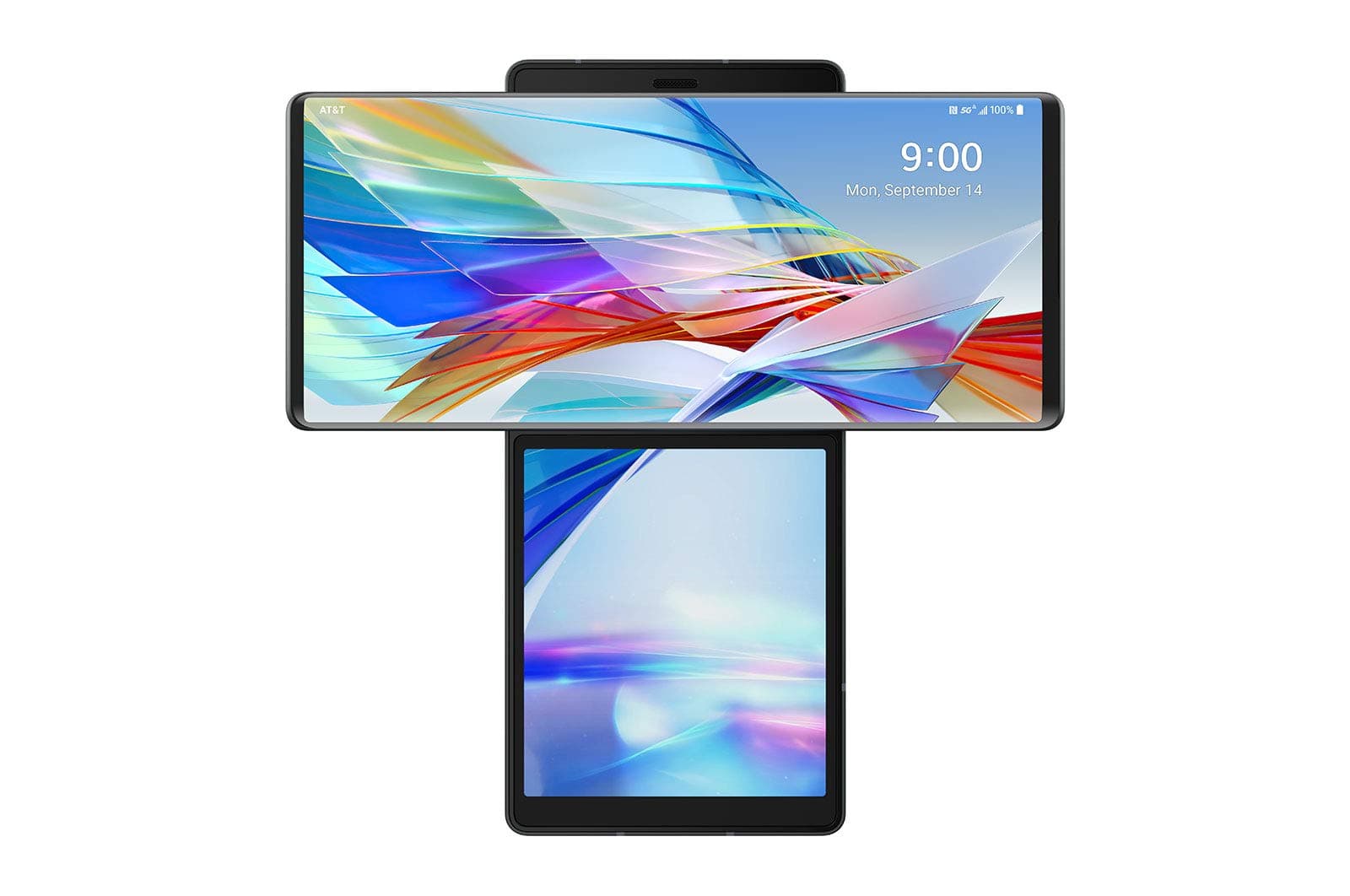 Wing 5G ATT Unlocked LMF100VM1A 6.8 inch 8GB+256GB - Aurora Grey (US Warranty)