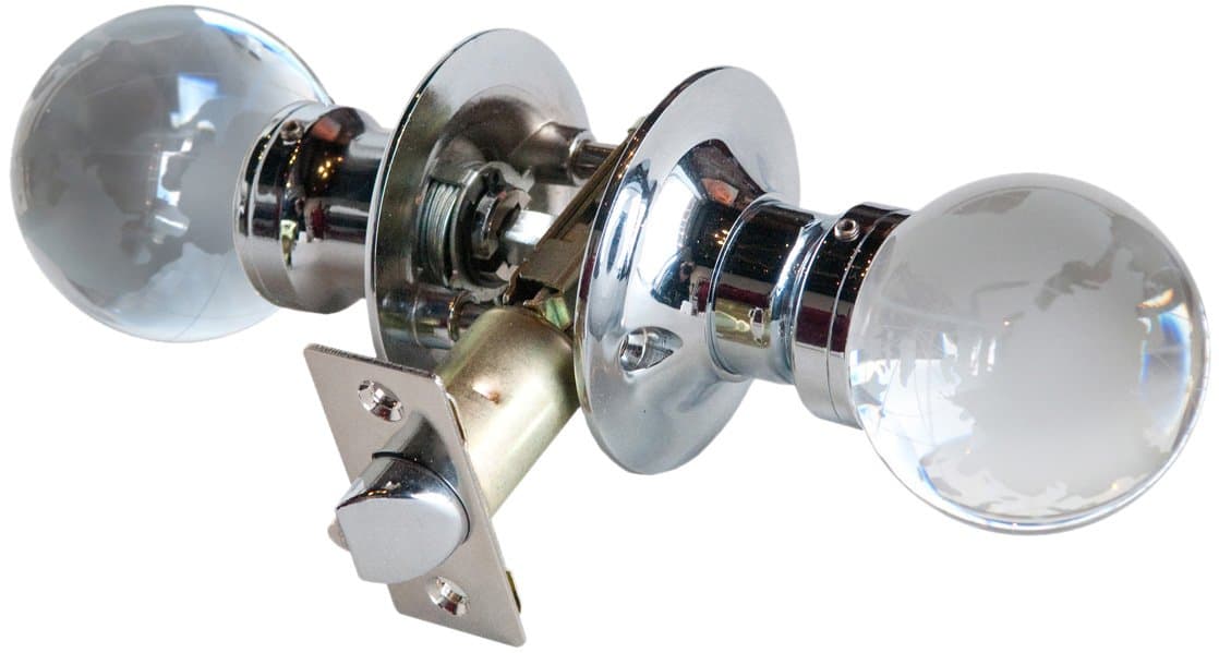 of New York 3607CPA Globe Passive Doorknob, 2.5-Inch, Chrome