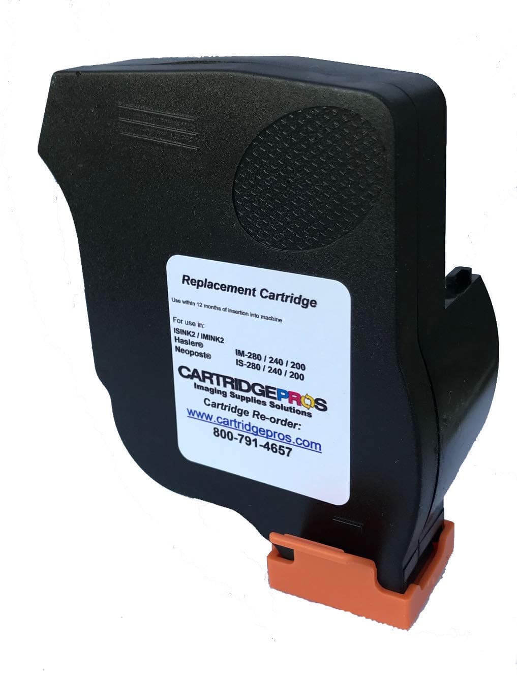 Made in USA Cartridge Pros red Ink Cartridge ISINK2 Compatible Replacement with IS200, IS240 and IS280 Postage Machines. + Letter Opener for The Office