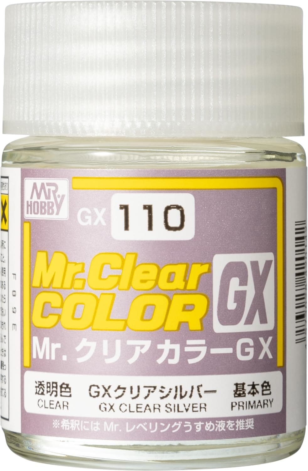 GX110 Clear Silver 18ml GSI Mr. Color GX