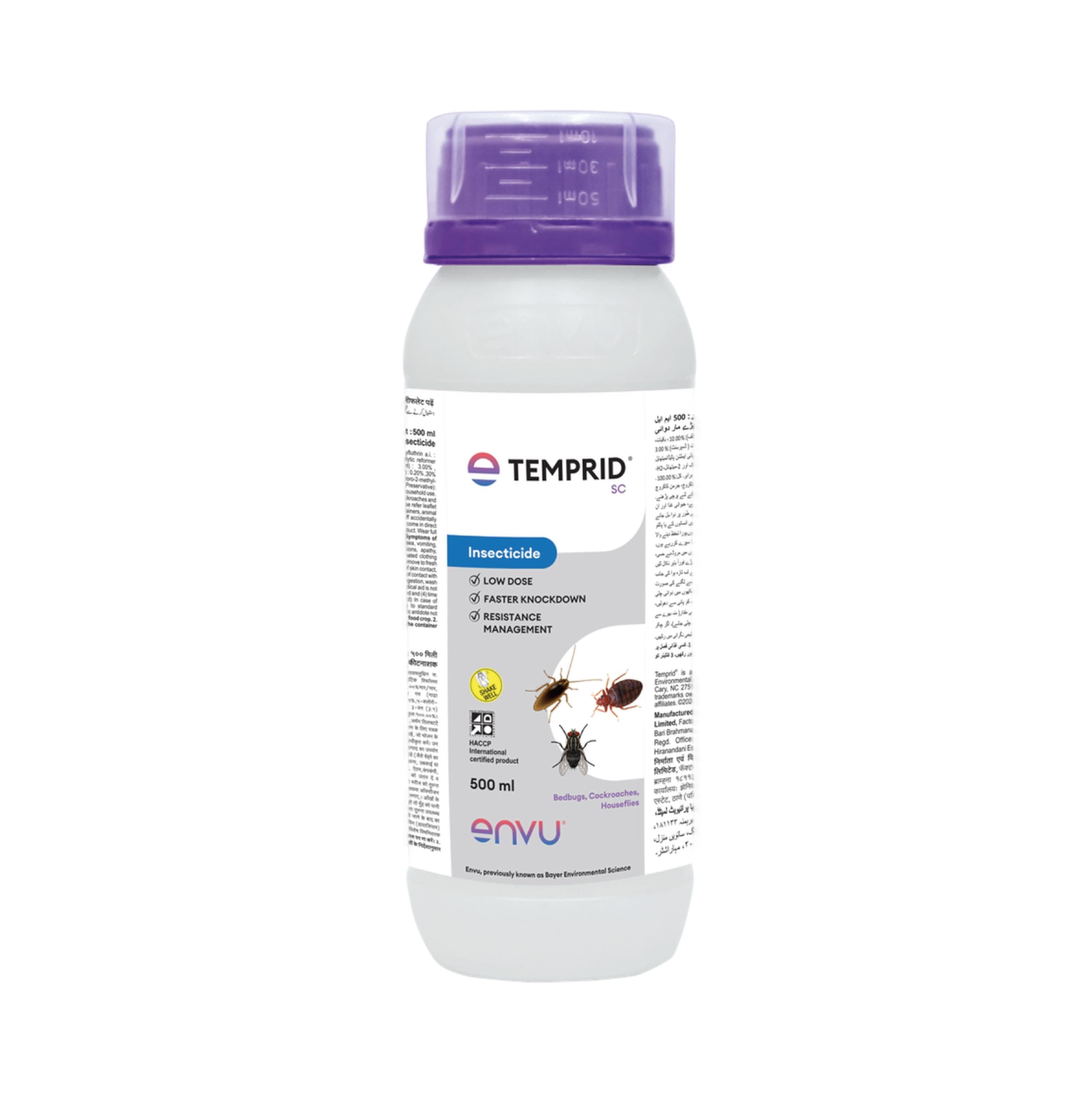 Temprid Sc For Bedbugs And Cockroaches 500Ml (1), Pack Of 1, Spray