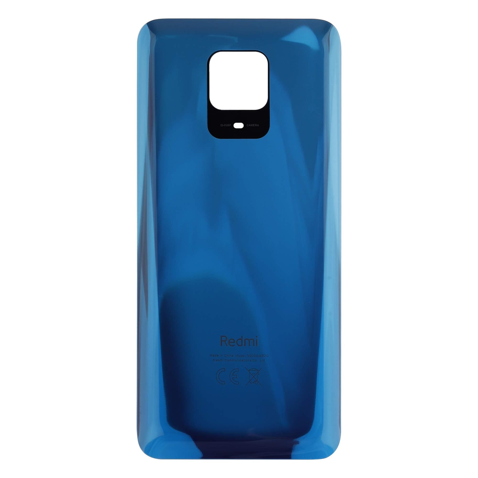 Battery Door Cover Back Cover Kompatibel for Red mi Note 9S M2003J6A1G Blue Akkudeckel