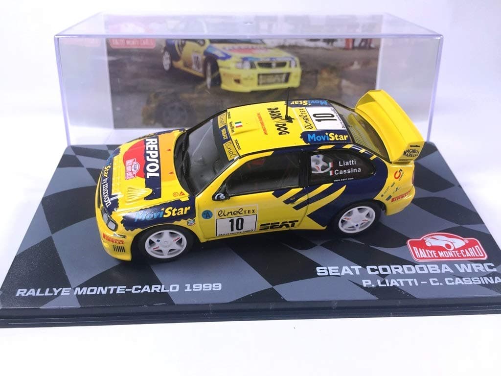 Car 1/43 Seat Cordoba WRC Rallye Monte-Carlo 1999 Liatti (BR24)