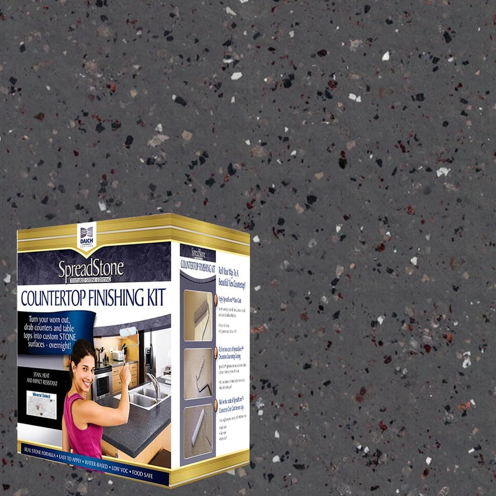 Daich DCT-MNS-SP Quart Spreadstone Mineral Select Countertop Refinishing Kit, Lode Stone
