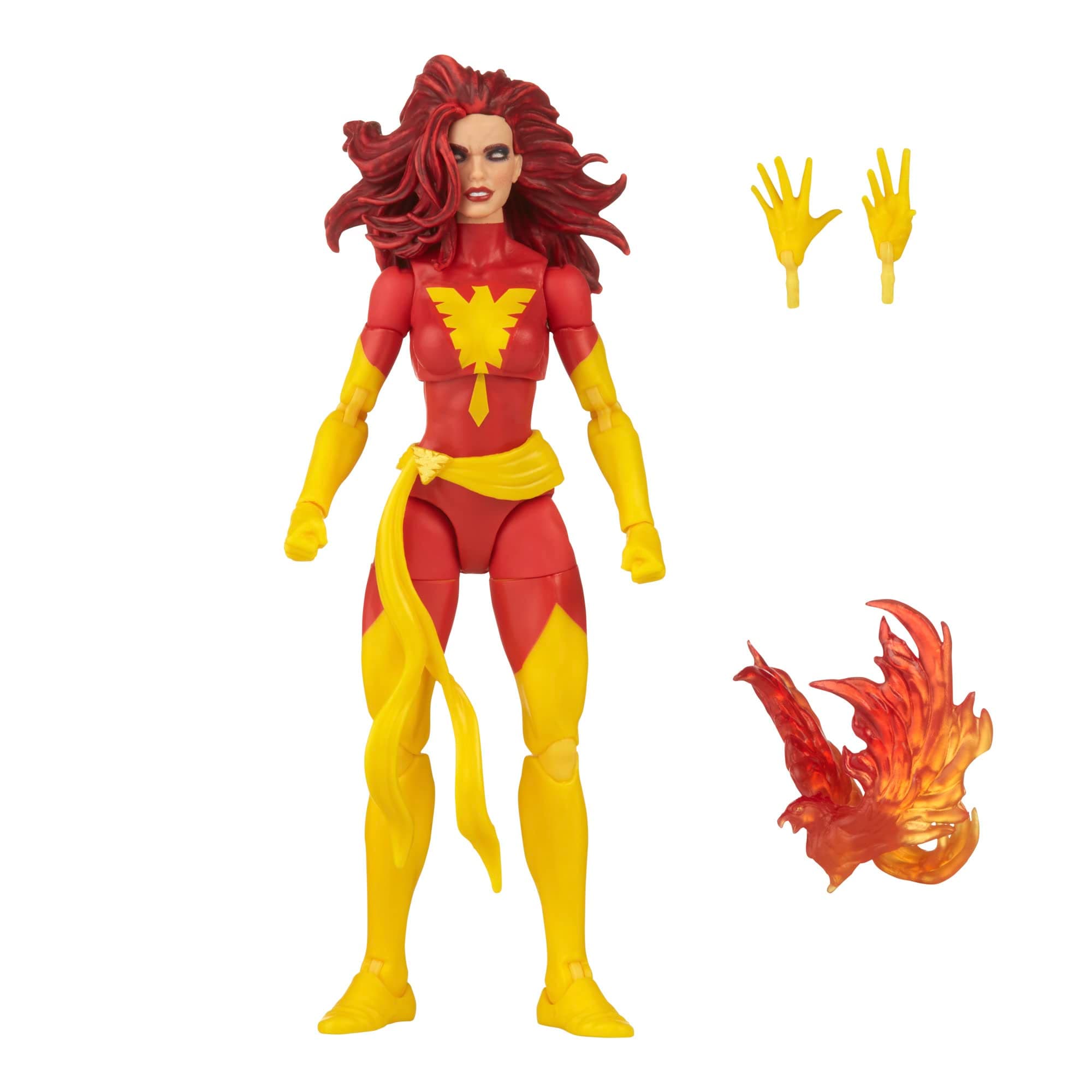 Marvel Hasbro Legends Series X-Men Classic Dark Phoenix 6-inch Action Figure Toy, 3 Accessories