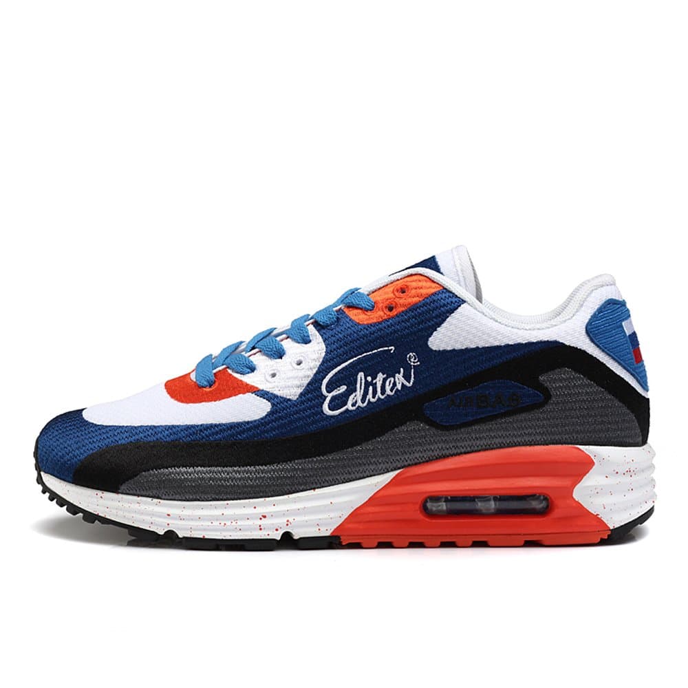 Editex Mens Air Max Sneakers Shoes Mesh Upper and Rubber Sole