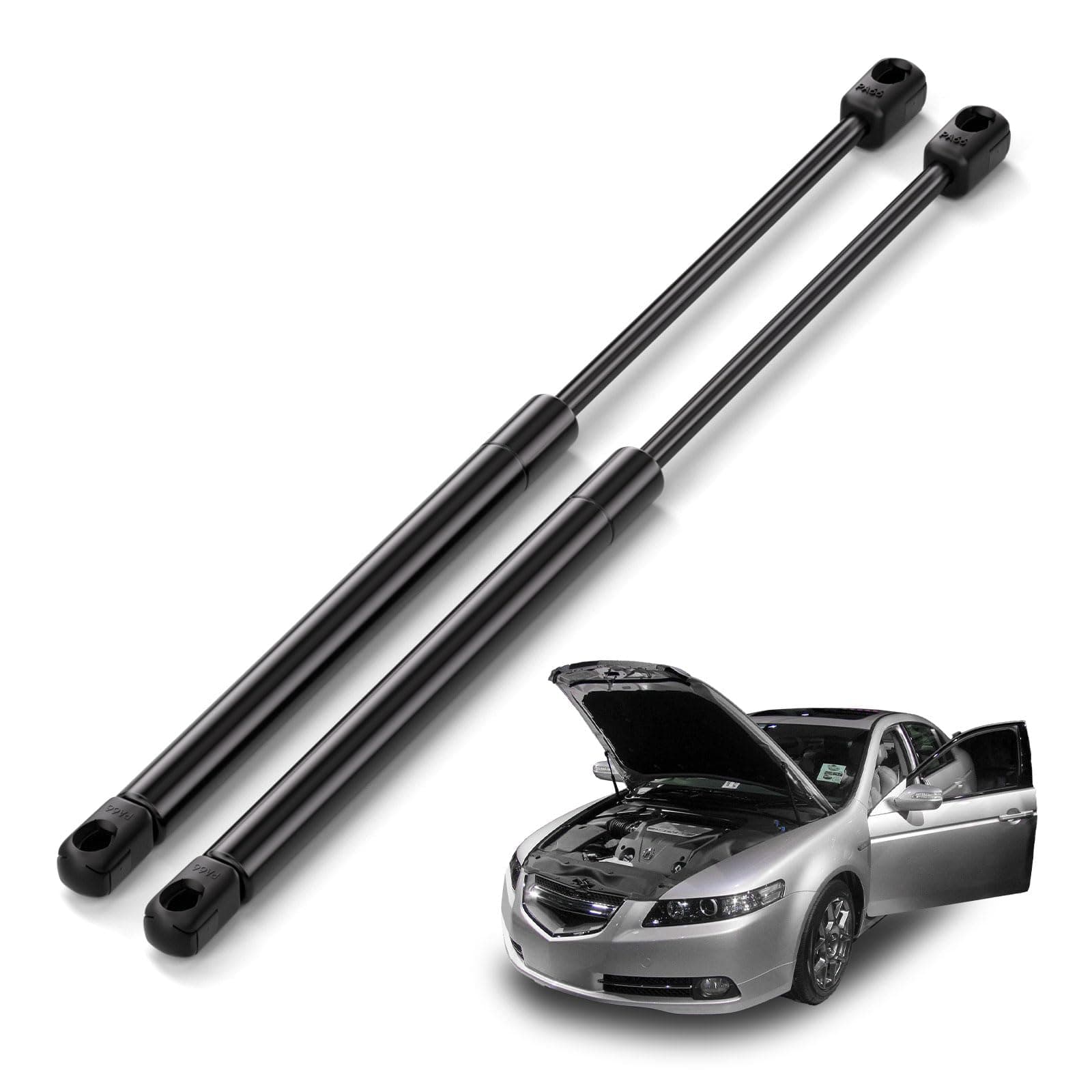 ARANA Hood Struts Lift Support for Acura TL 2006-2008, Front Hood Shocks Rods Fit for 2006 2007 2008 Acura TL Base/Type-S Models Sedan 4-Door, Replacement OEM 74145 PM1019, 2 Pcs