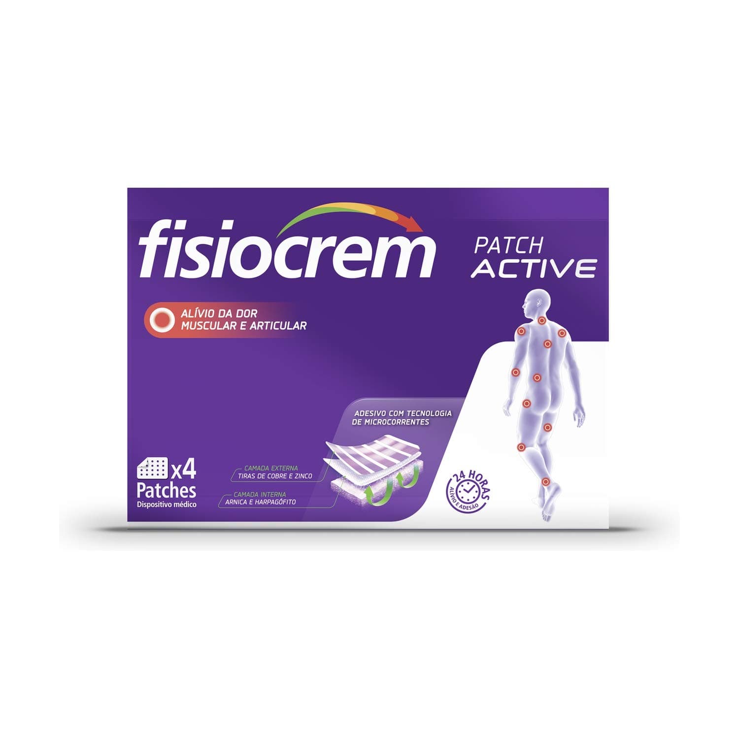SOLUGEL FISIOCREM Active Patch 4 Units