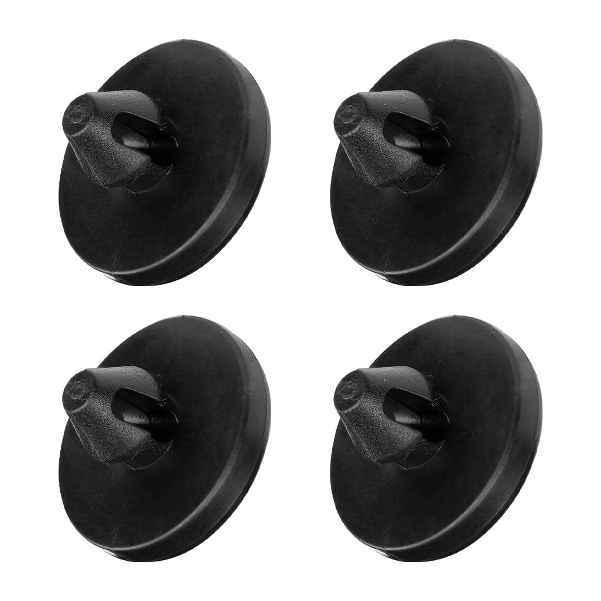 Mandark 4PCS Car Brake Switch Stopper, OEM# 90541-06036 Vehicle Brake Pedal Pad Stopper, Automotive Brake Light Switch & Clutch Pedal Stopper, Universal for SUV, Sedan, Truck (Black)