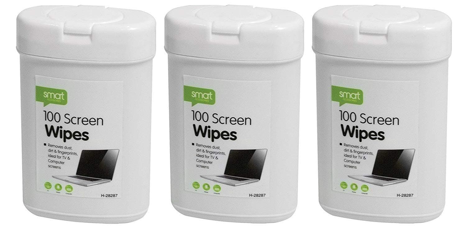 300x Screen Cleaning Wet Wipes Laptop LED LCD TV Computer iPad Monitor (100 Pack x3)
